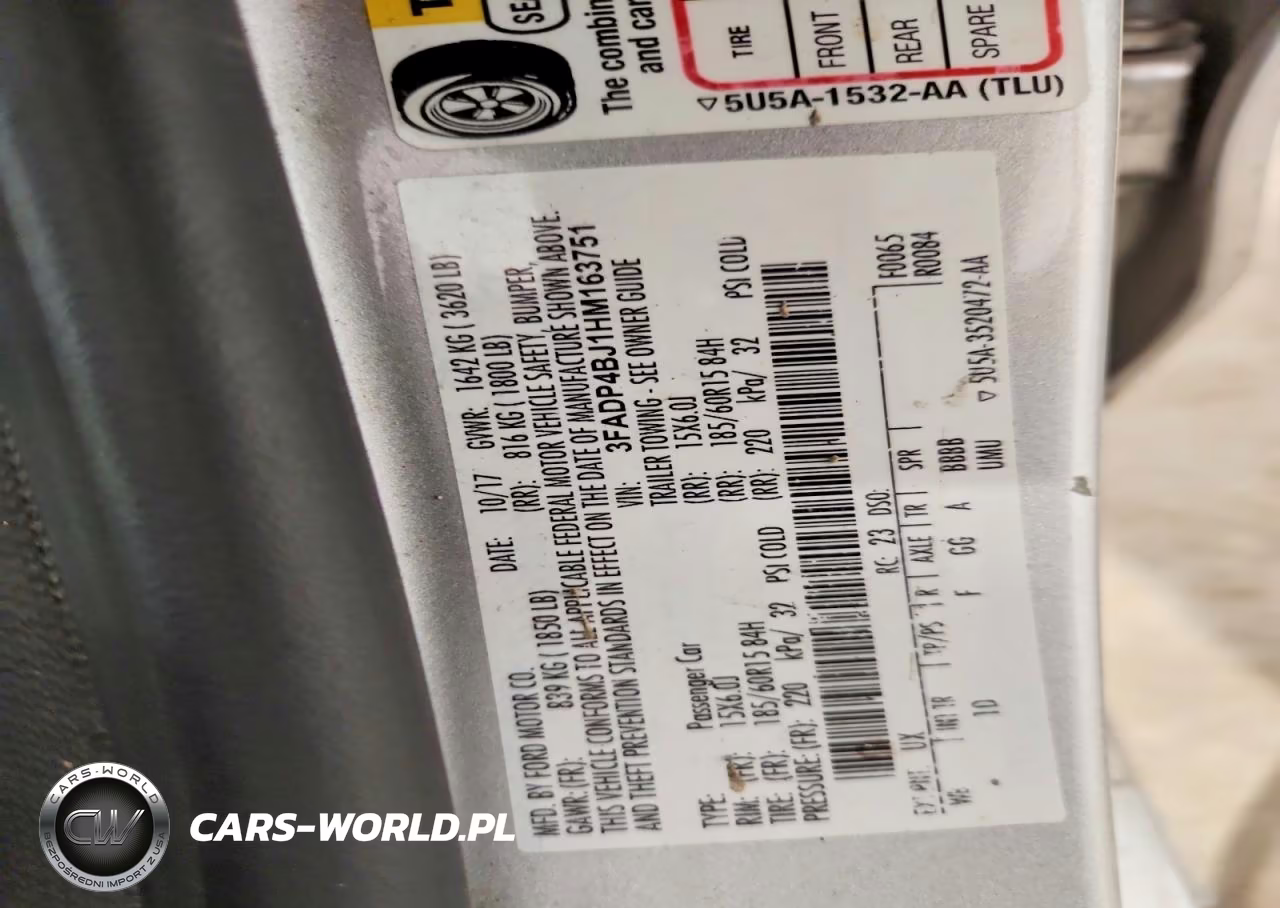 2017 Ford Fiesta Se VIN:3FADP4BJ1HM163751 - 12