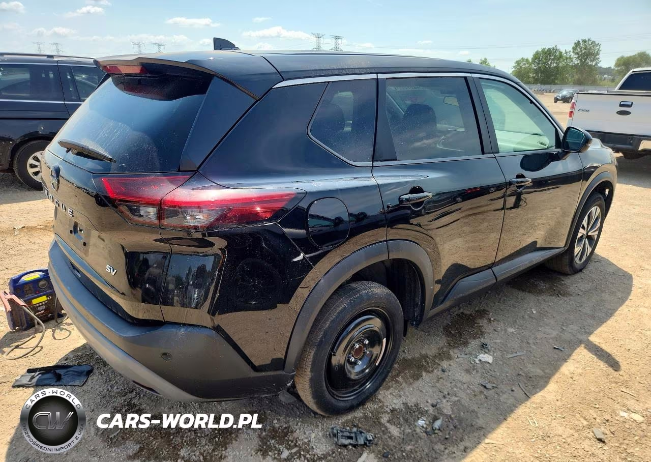 2022 Nissan Rogue Sv VIN:5N1BT3BA5NC720855 - 3