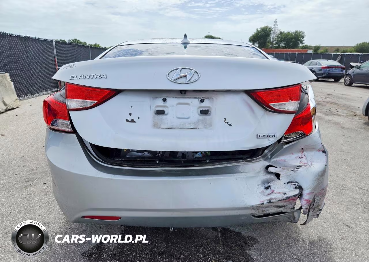 2013 Hyundai Elantra Limited VIN:5NPDH4AE2DH401571 - 6