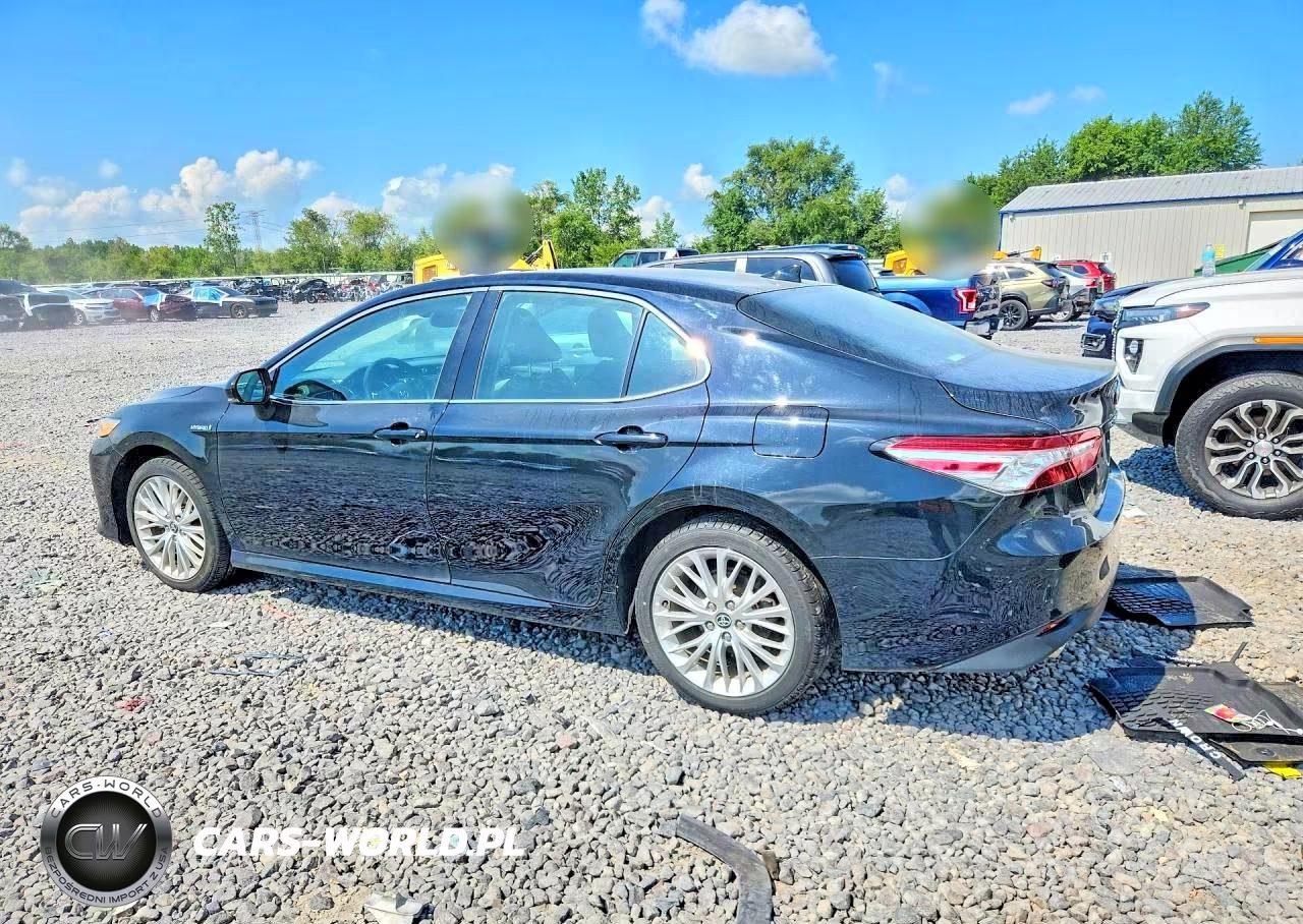 2020 Toyota Camry Xle VIN:4T1F31AK1LU536861 - 2