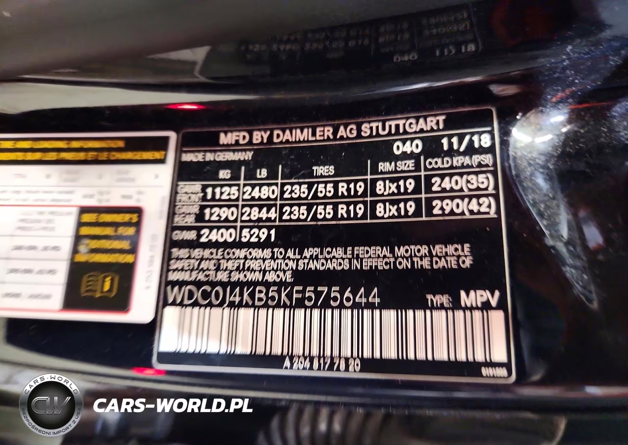 2019 Mercedes-Benz Glc Coupe 300 4Matic VIN:WDC0J4KB5KF575644 - 13