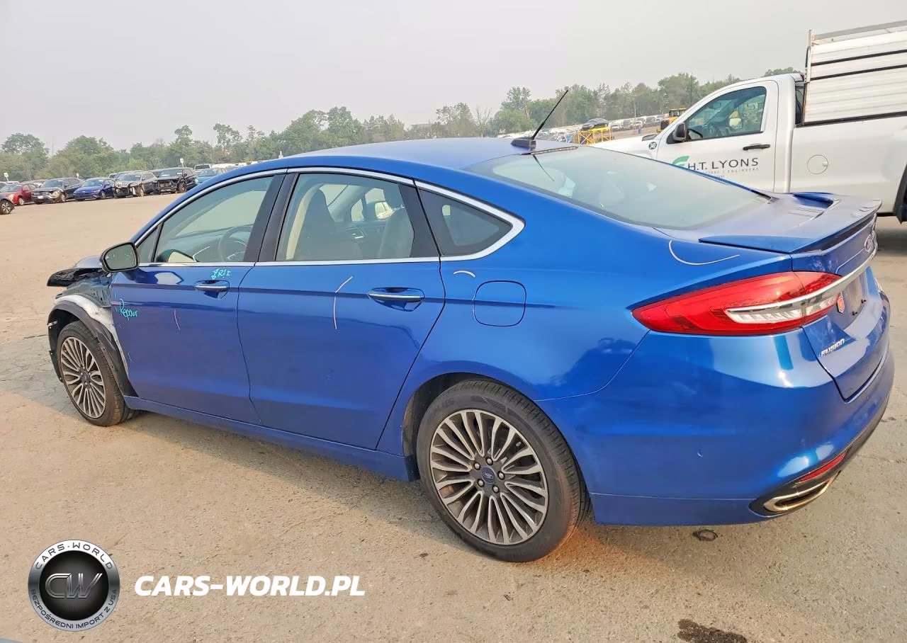 2018 Ford Fusion Titanium-Platinum VIN:3FA6P0K93JR227563 - 2