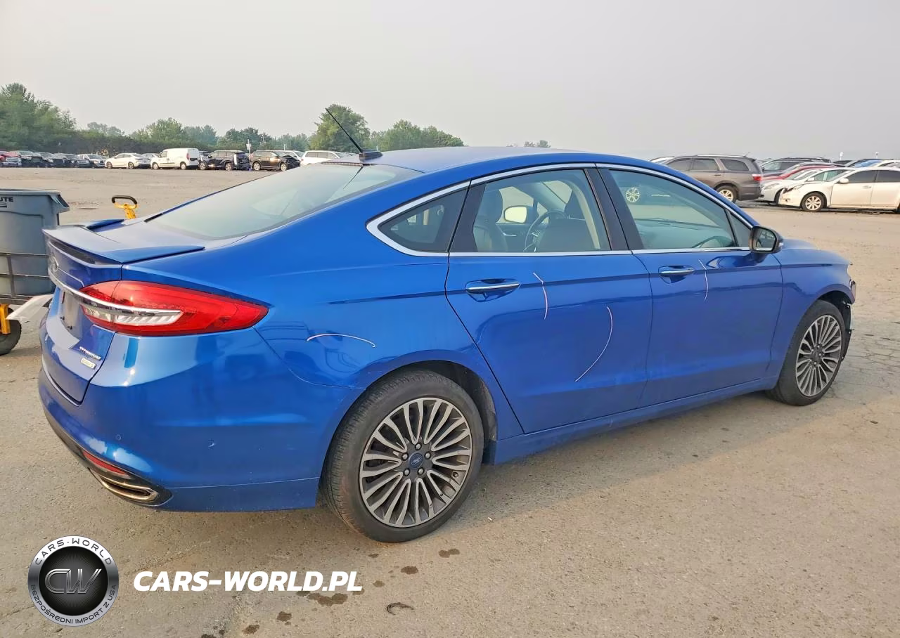 2018 Ford Fusion Titanium-Platinum VIN:3FA6P0K93JR227563 - 3