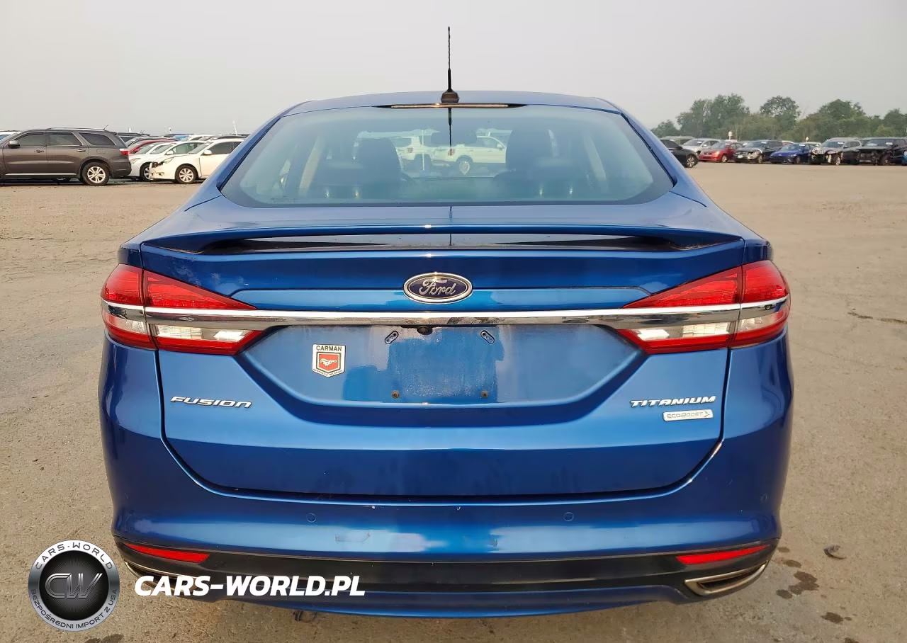 2018 Ford Fusion Titanium-Platinum VIN:3FA6P0K93JR227563 - 6