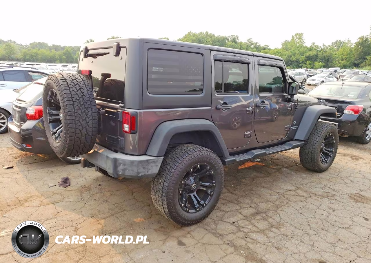 2016 Jeep Wrangler Unlimited Sport VIN:1C4BJWDG0GL190228 - 3