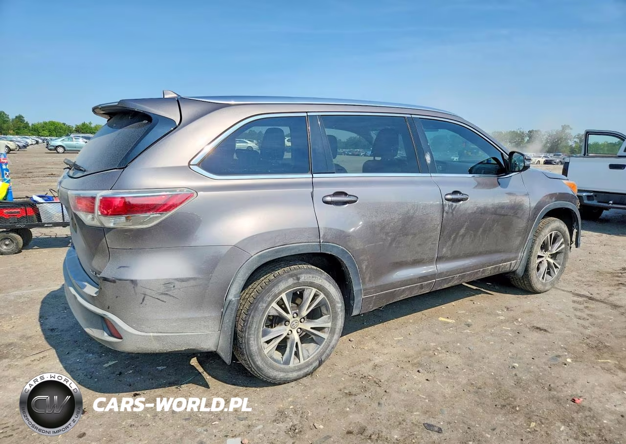 2016 Toyota Highlander Xle VIN:5TDJKRFH5GS319286 - 3