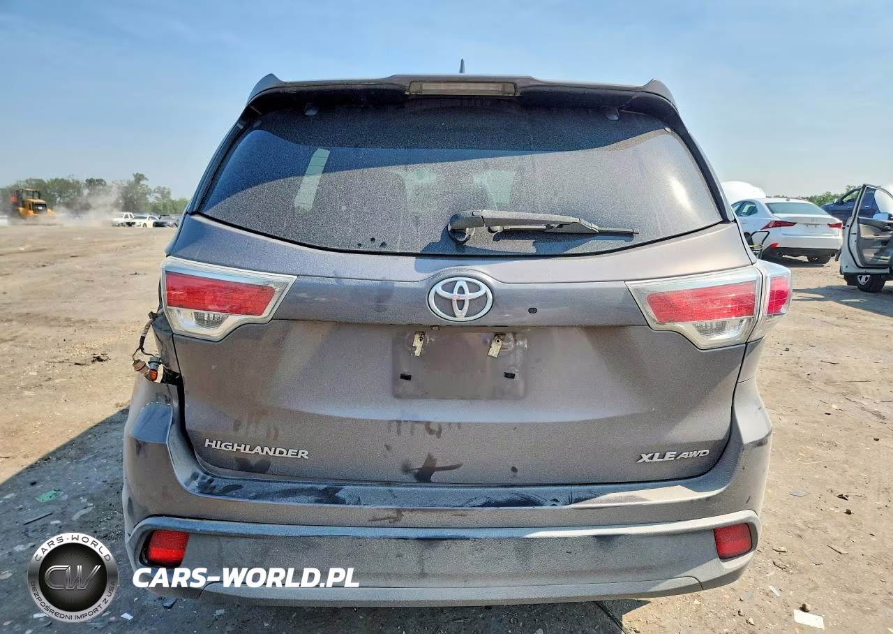 2016 Toyota Highlander Xle VIN:5TDJKRFH5GS319286 - 6