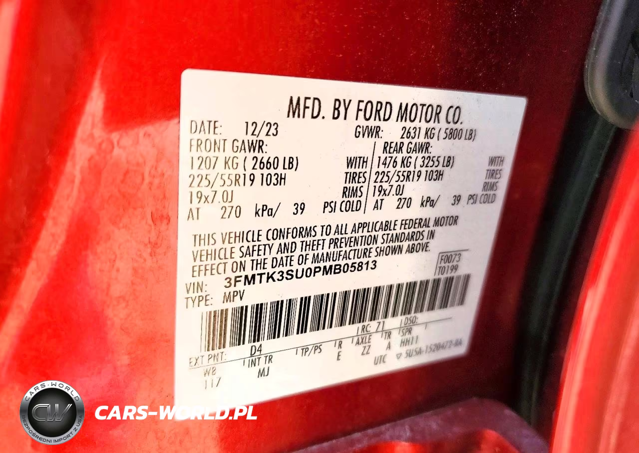 2023 Ford Mustang Mach-E Premium VIN:3FMTK3SU0PMB05813 - 13