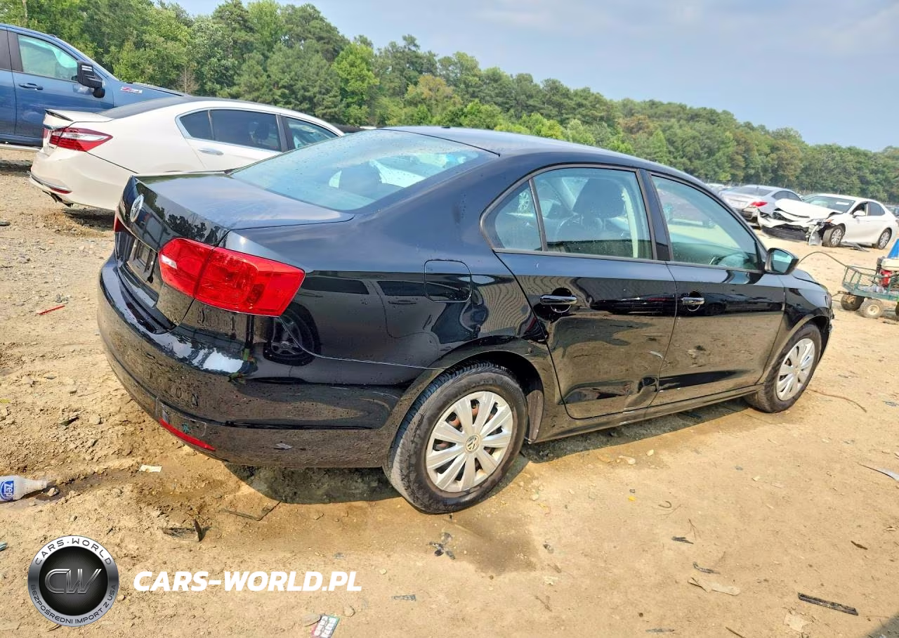 2014 Volkswagen Jetta Base VIN:3VW2K7AJ3EM319476 - 3