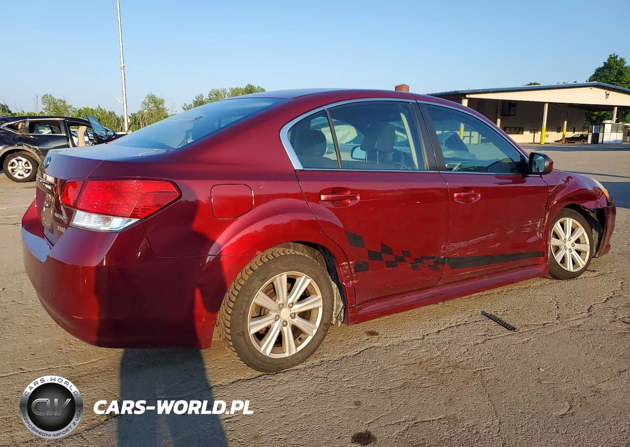 2010 Subaru Legacy 2.5I Premium VIN:4S3BMBC66A3226715 - 3