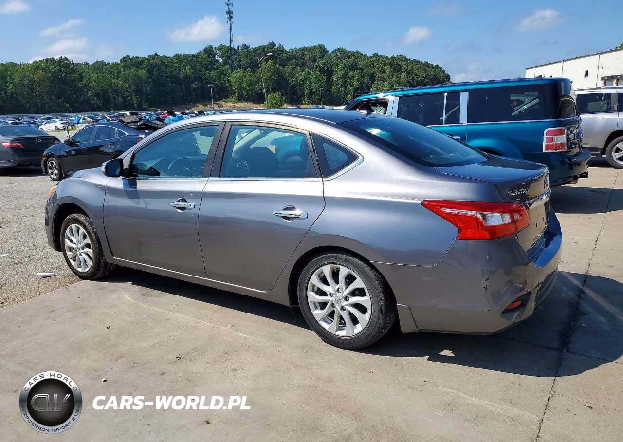 2019 Nissan Sentra Sv VIN:3N1AB7AP8KL607310 - 2