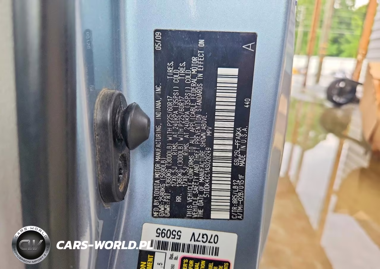 2010 Toyota Sienna Xle VIN:5TDDK4CC1AS028249 - 13
