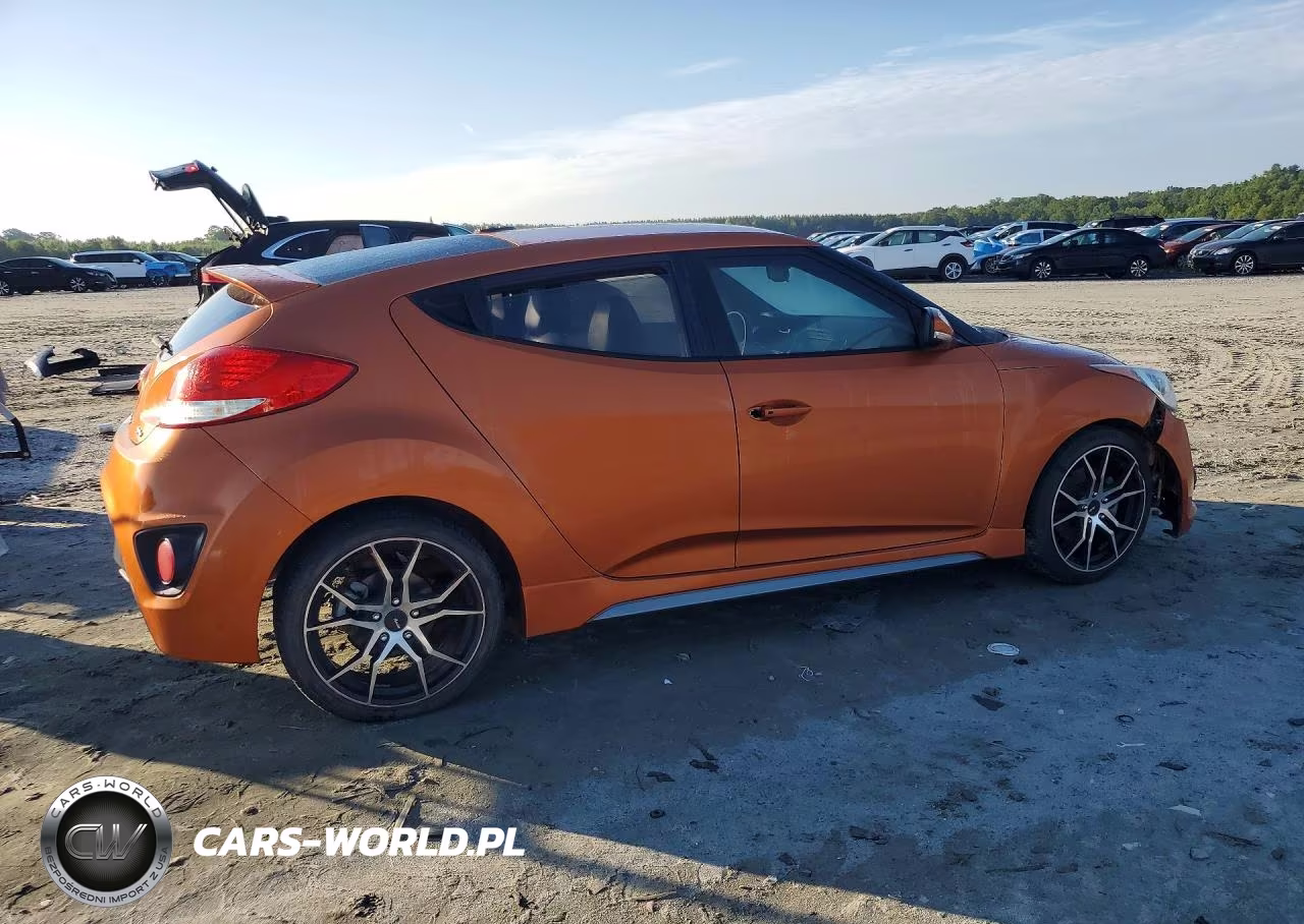 2016 Hyundai Veloster Turbo VIN:KMHTC6AE6GU289630 - 3