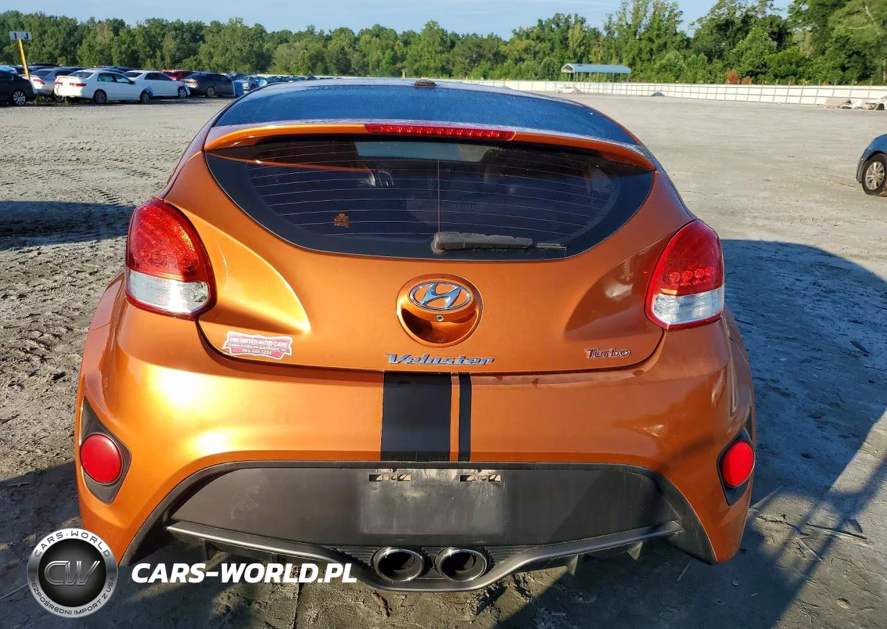 2016 Hyundai Veloster Turbo VIN:KMHTC6AE6GU289630 - 6