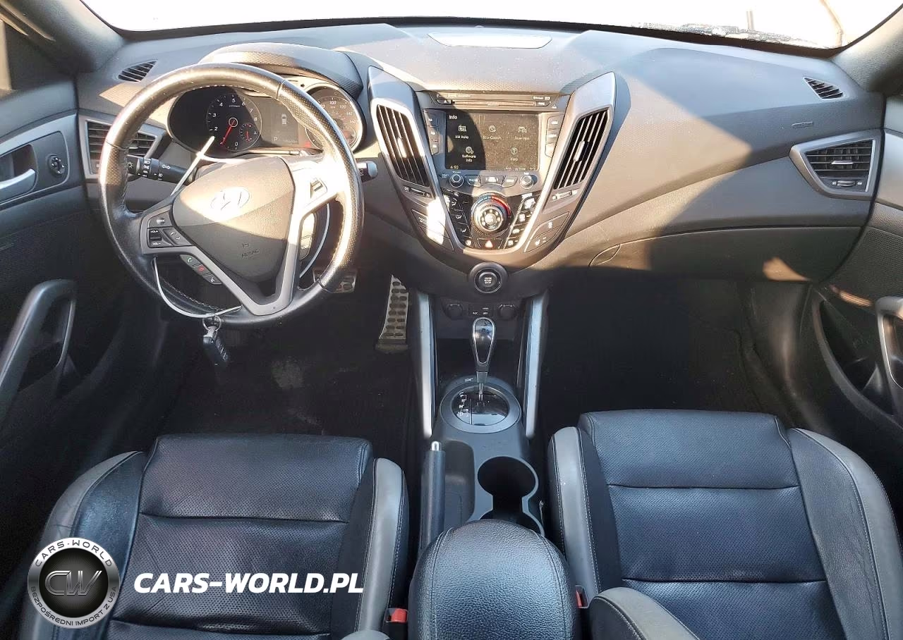 2016 Hyundai Veloster Turbo VIN:KMHTC6AE6GU289630 - 8