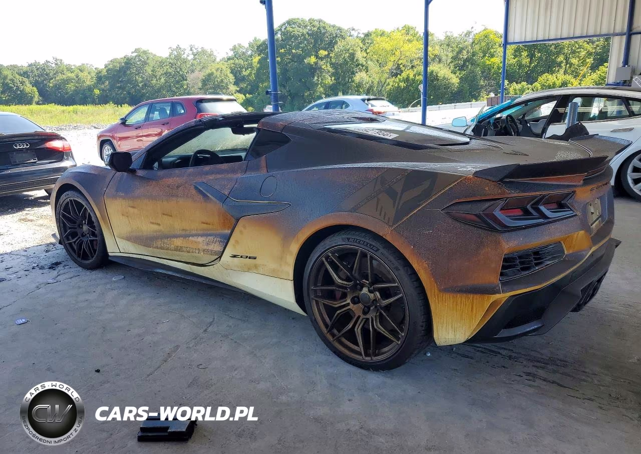 2025 Chevrolet Corvette Z06 3Lz VIN:1G1YF2D39S5605750 - 2