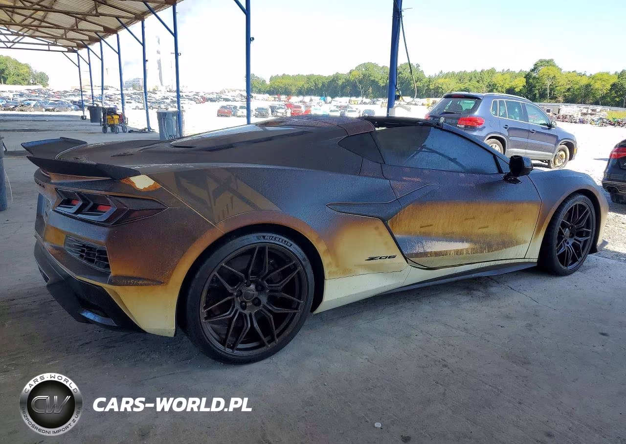 2025 Chevrolet Corvette Z06 3Lz VIN:1G1YF2D39S5605750 - 3