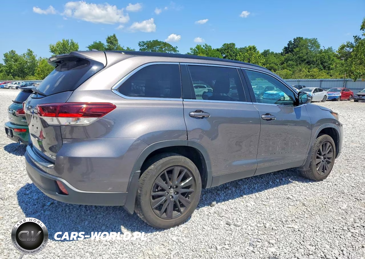2019 Toyota Highlander Se VIN:5TDJZRFH5KS604199 - 3