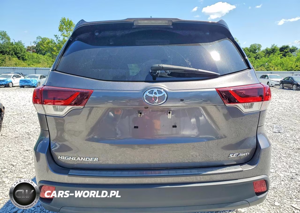 2019 Toyota Highlander Se VIN:5TDJZRFH5KS604199 - 6