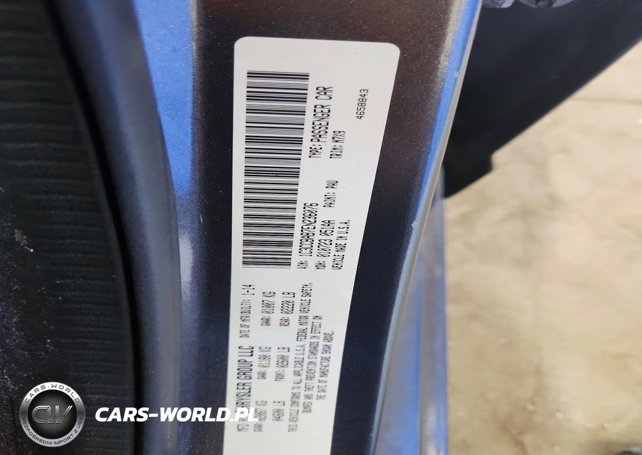 2014 Chrysler 200 Lx VIN:1C3CCBAB7EN236076 - 12