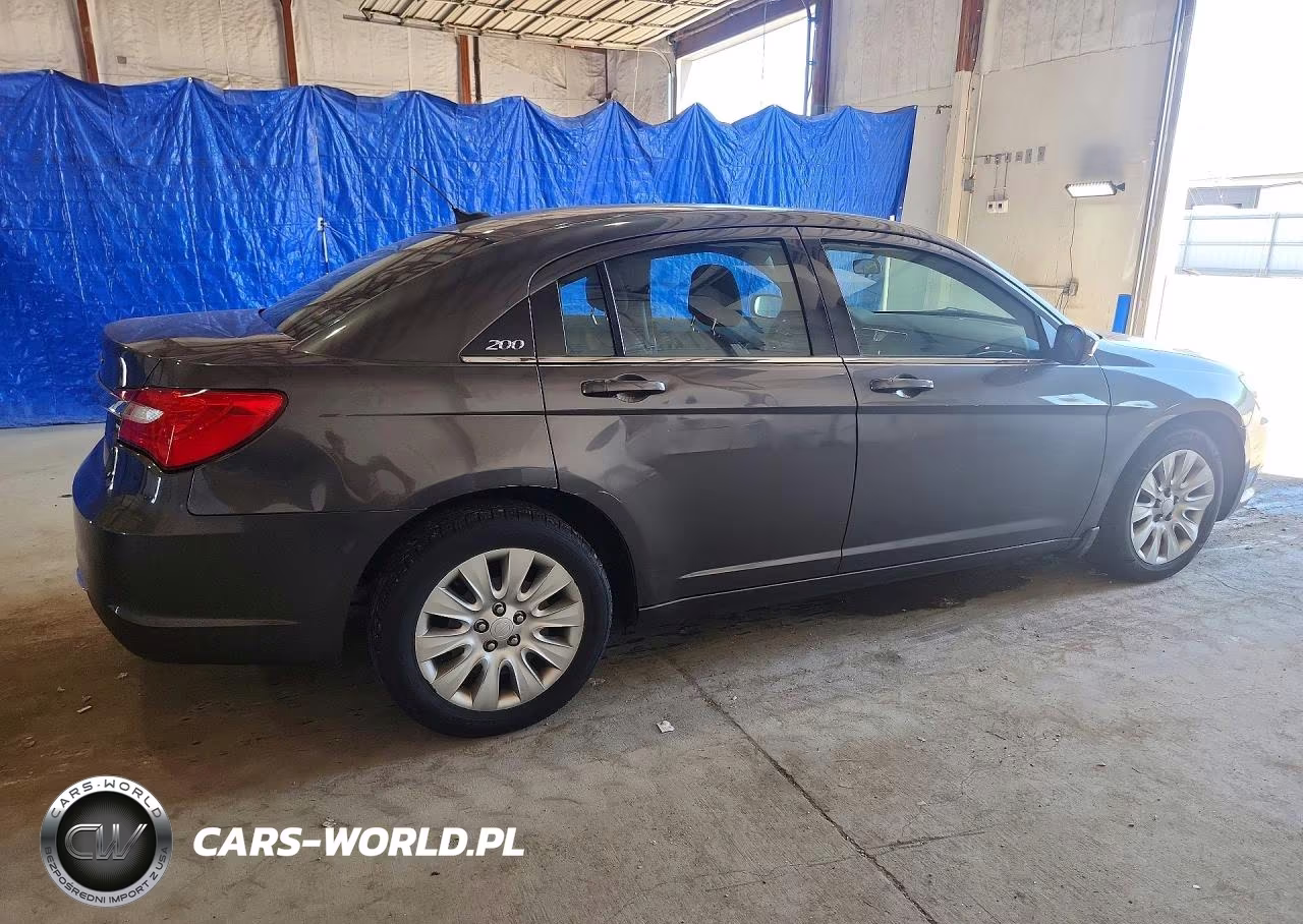 2014 Chrysler 200 Lx VIN:1C3CCBAB7EN236076 - 3