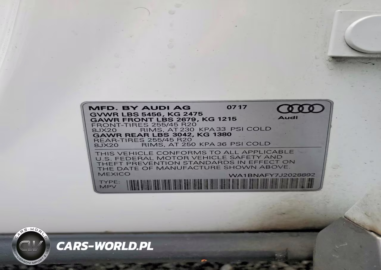 2018 Audi Q5 Premium Plus VIN:WA1BNAFY7J2028892 - 13