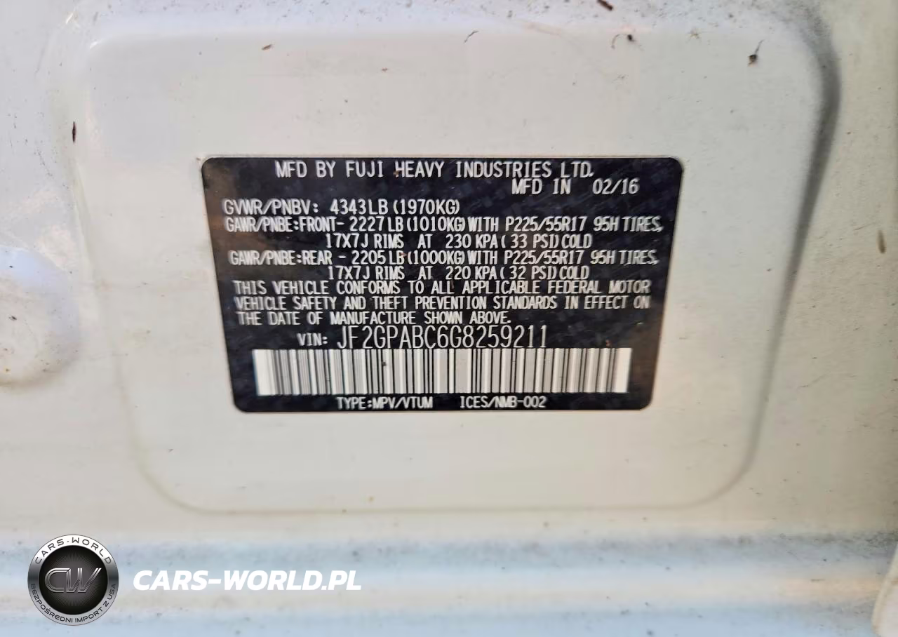 2016 Subaru Crosstrek Premium VIN:JF2GPABC6G8259211 - 13