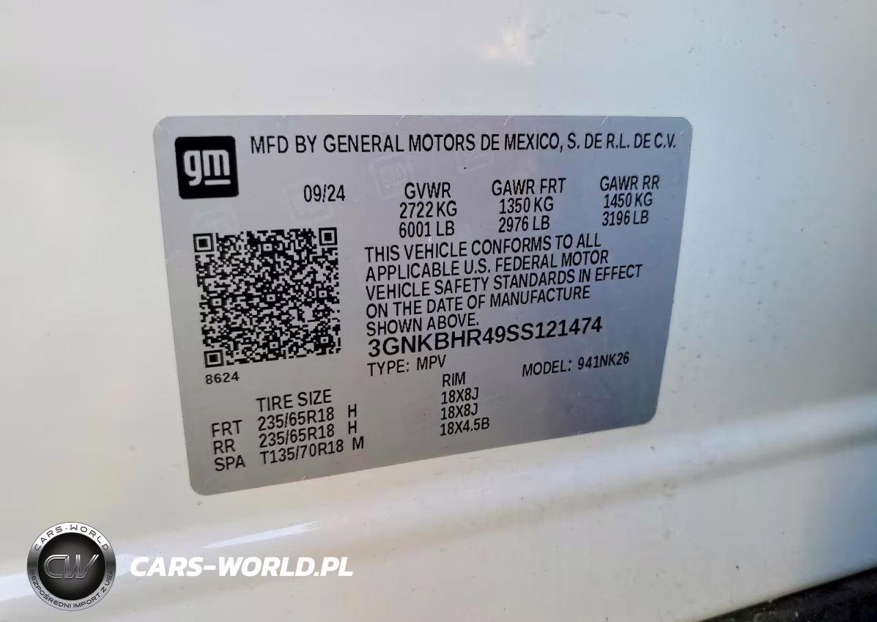 2025 Chevrolet Blazer 2Lt VIN:3GNKBHR49SS121474 - 13