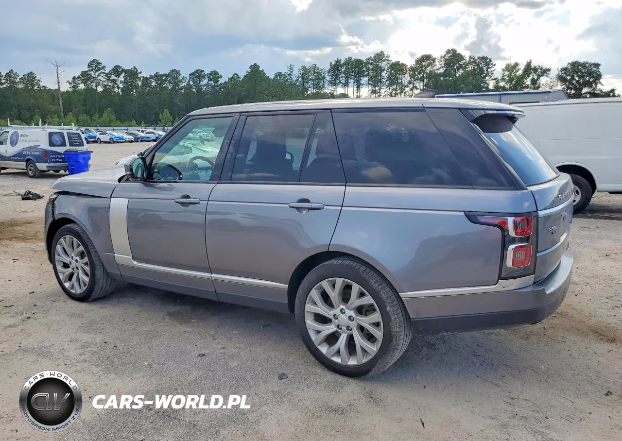 2021 Land Rover Range Rover Hse Westminster Edition VIN:SALGS2RU7MA435777 - 2