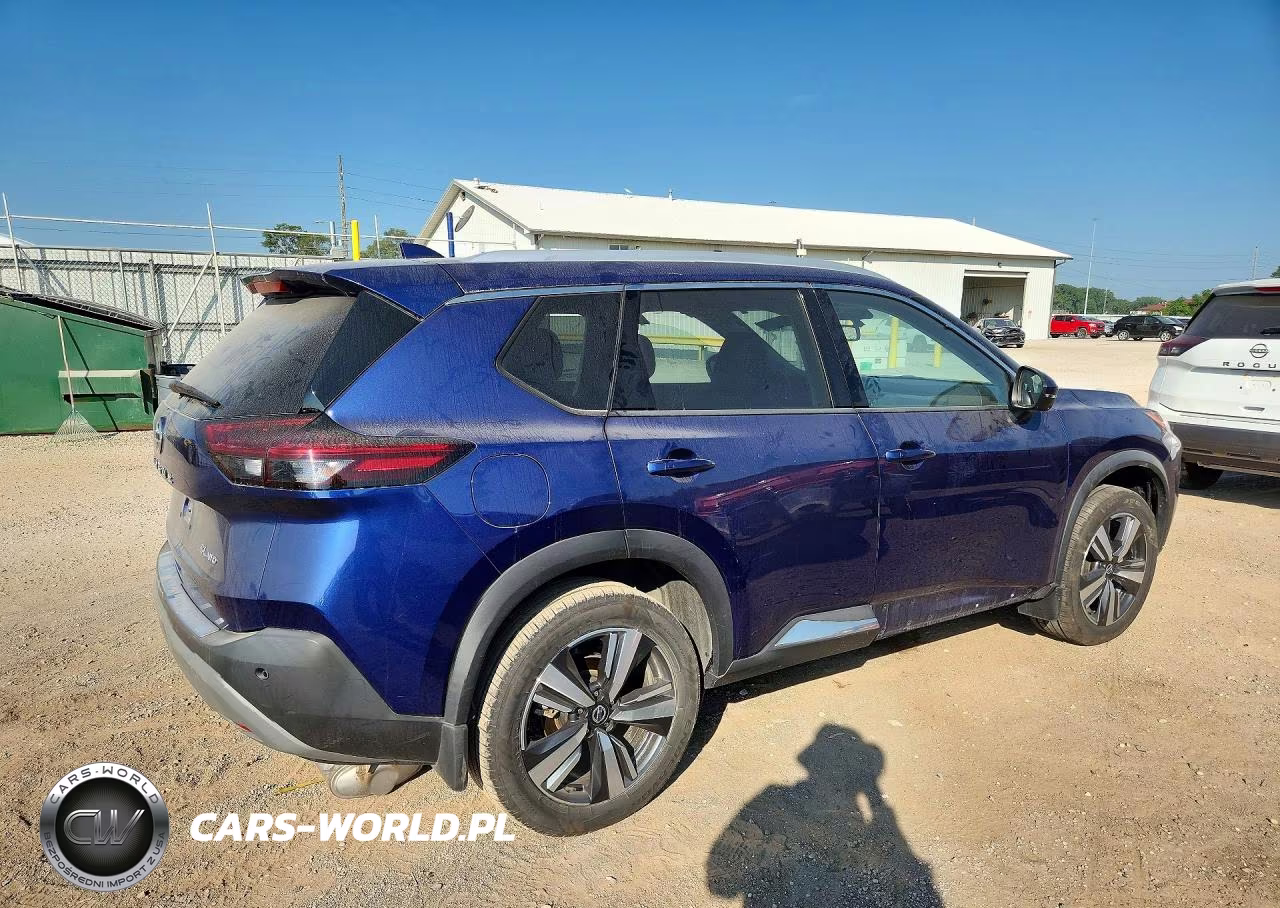 2021 Nissan Rogue Sl VIN:5N1AT3CB9MC696092 - 3