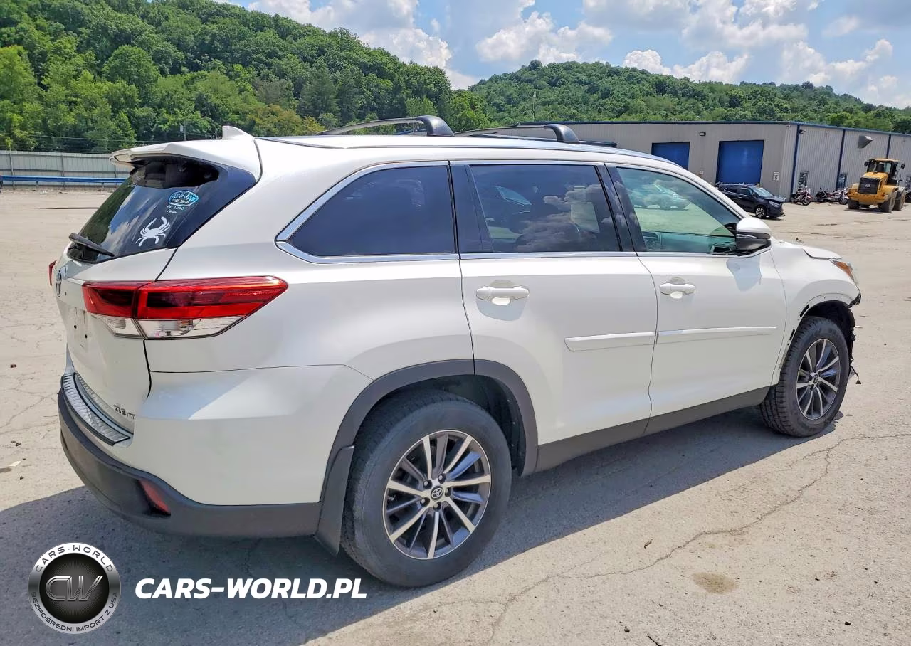 2019 Toyota Highlander Xle VIN:5TDJZRFH9KS567951 - 3