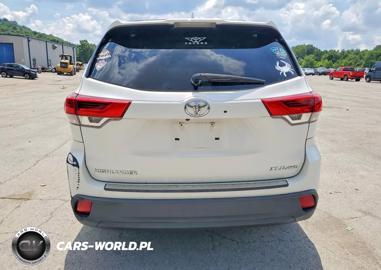 2019 Toyota Highlander Xle VIN:5TDJZRFH9KS567951 - 6