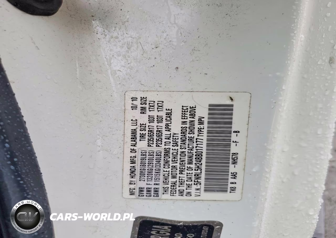 2011 Honda Odyssey Lx VIN:5FNRL5H24BB017177 - 14