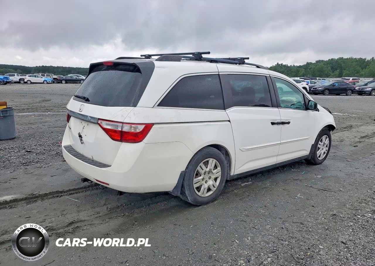 2011 Honda Odyssey Lx VIN:5FNRL5H24BB017177 - 3