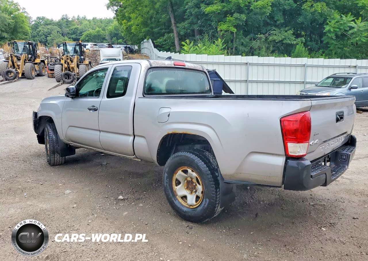 2017 Toyota Tacoma Sr VIN:5TFSX5EN0HX050244 - 2