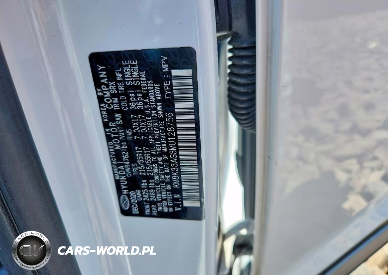 2021 Hyundai Kona Limited VIN:KM8K33AG3MU128756 - 13