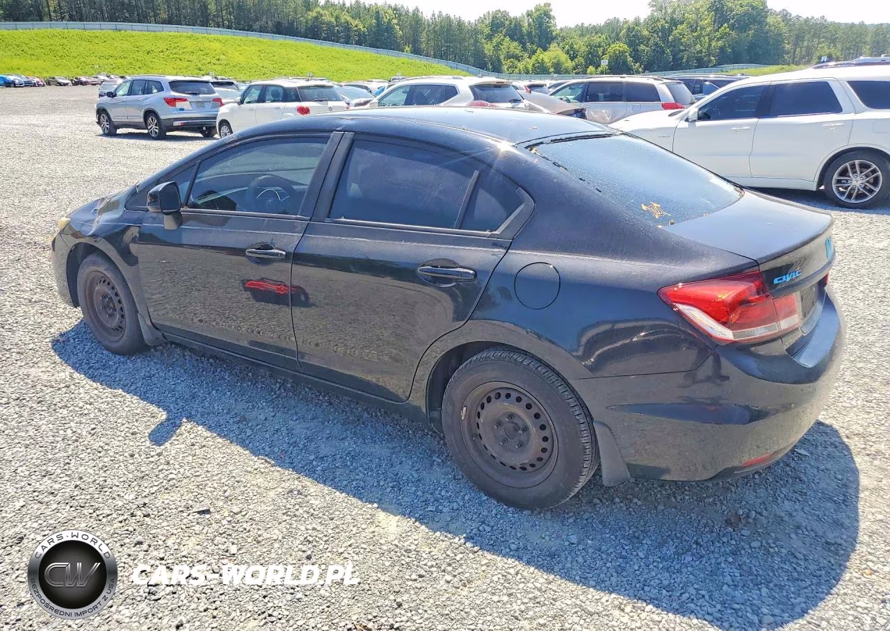 2013 Honda Civic Lx VIN:19XFB2F51DE016594 - 2