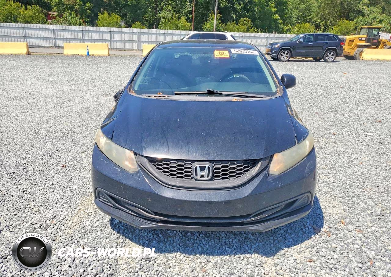 2013 Honda Civic Lx VIN:19XFB2F51DE016594 - 5