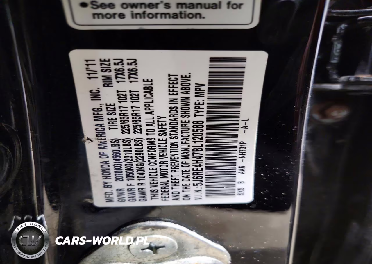 2011 Honda Cr-V Se VIN:5J6RE4H47BL120588 - 13