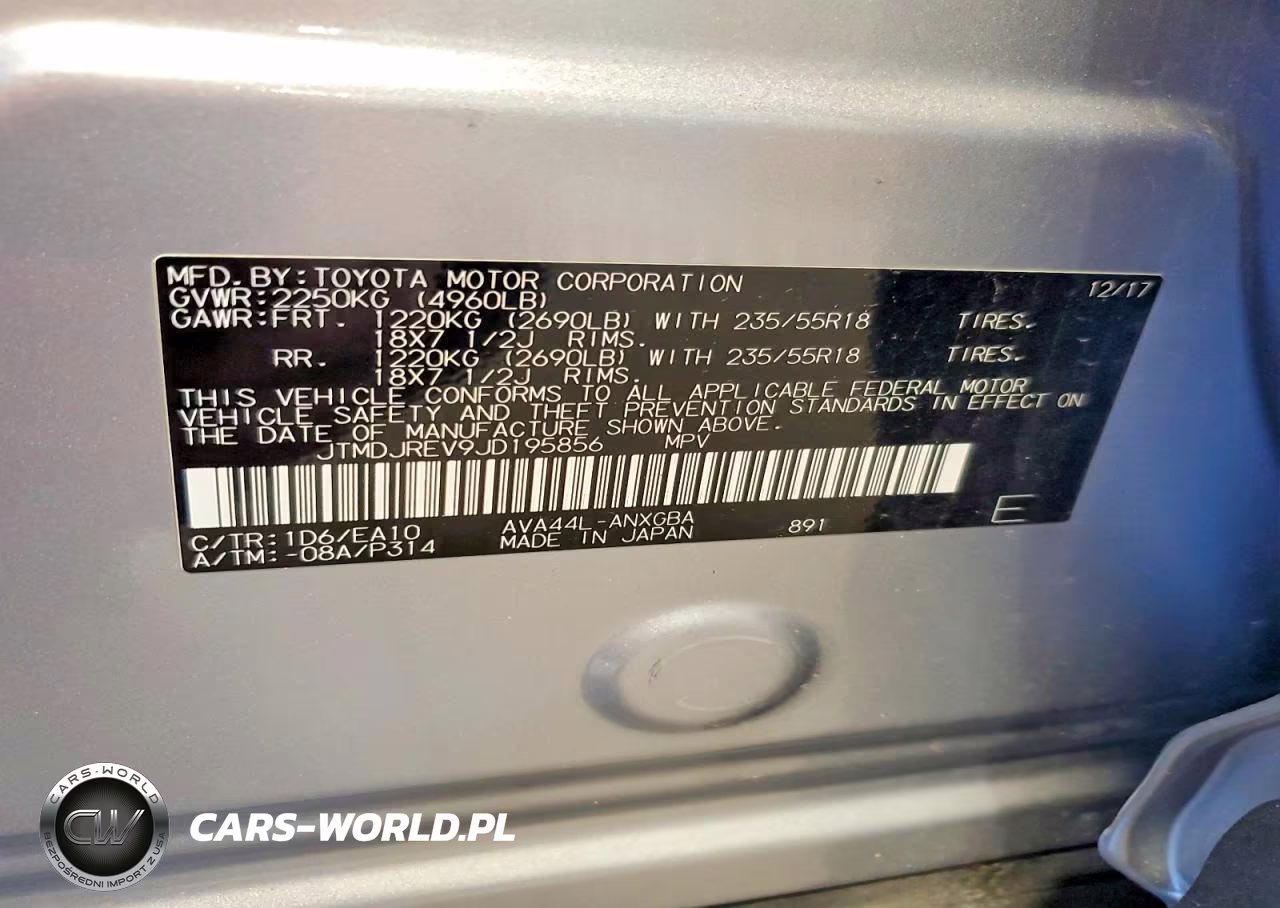 2018 Toyota Rav4 Hv Limited VIN:JTMDJREV9JD195856 - 13