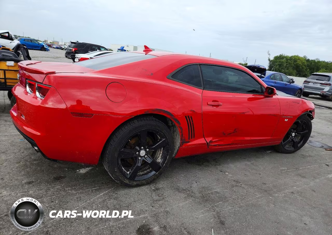 2012 Chevrolet Camaro Lt VIN:2G1FC1E30C9171425 - 3