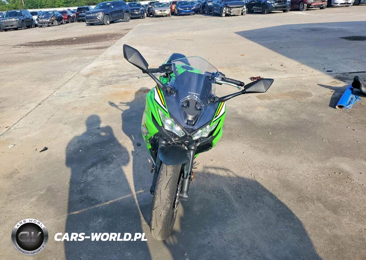 2025 Kawasaki Ex650 P VIN:ML5EXEP19SDAF7007 - 2