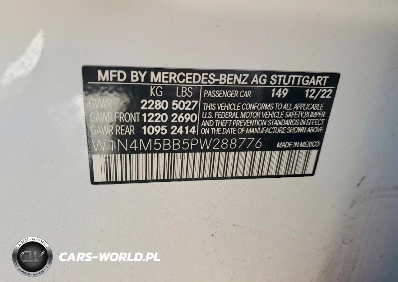 2023 Mercedes-Benz Glb Amg 35 4Matic VIN:W1N4M5BB5PW288776 - 13