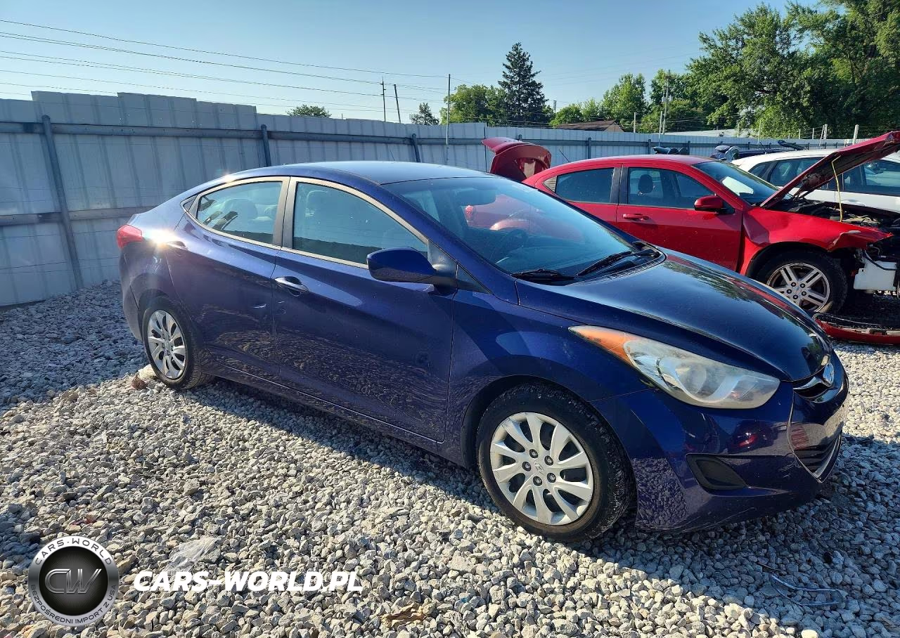 2013 Hyundai Elantra Gls VIN:5NPDH4AE6DH204290 - 4