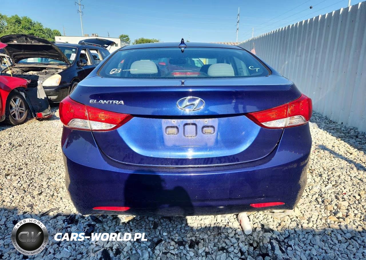 2013 Hyundai Elantra Gls VIN:5NPDH4AE6DH204290 - 6