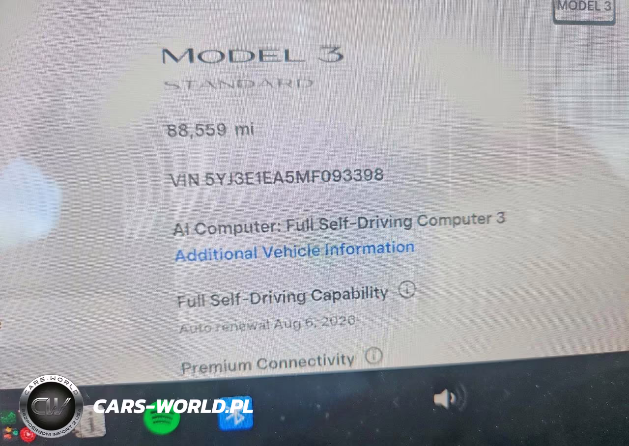 2021 Tesla Model 3 VIN:5YJ3E1EA5MF093398 - 9