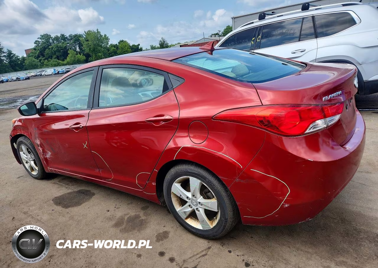 2011 Hyundai Elantra Gls VIN:KMHDH4AE0BU141766 - 2