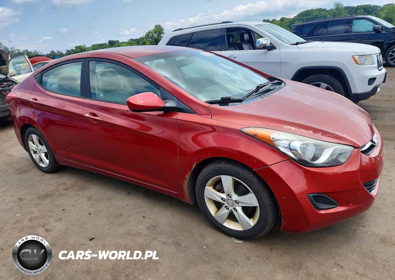 2011 Hyundai Elantra Gls VIN:KMHDH4AE0BU141766 - 4