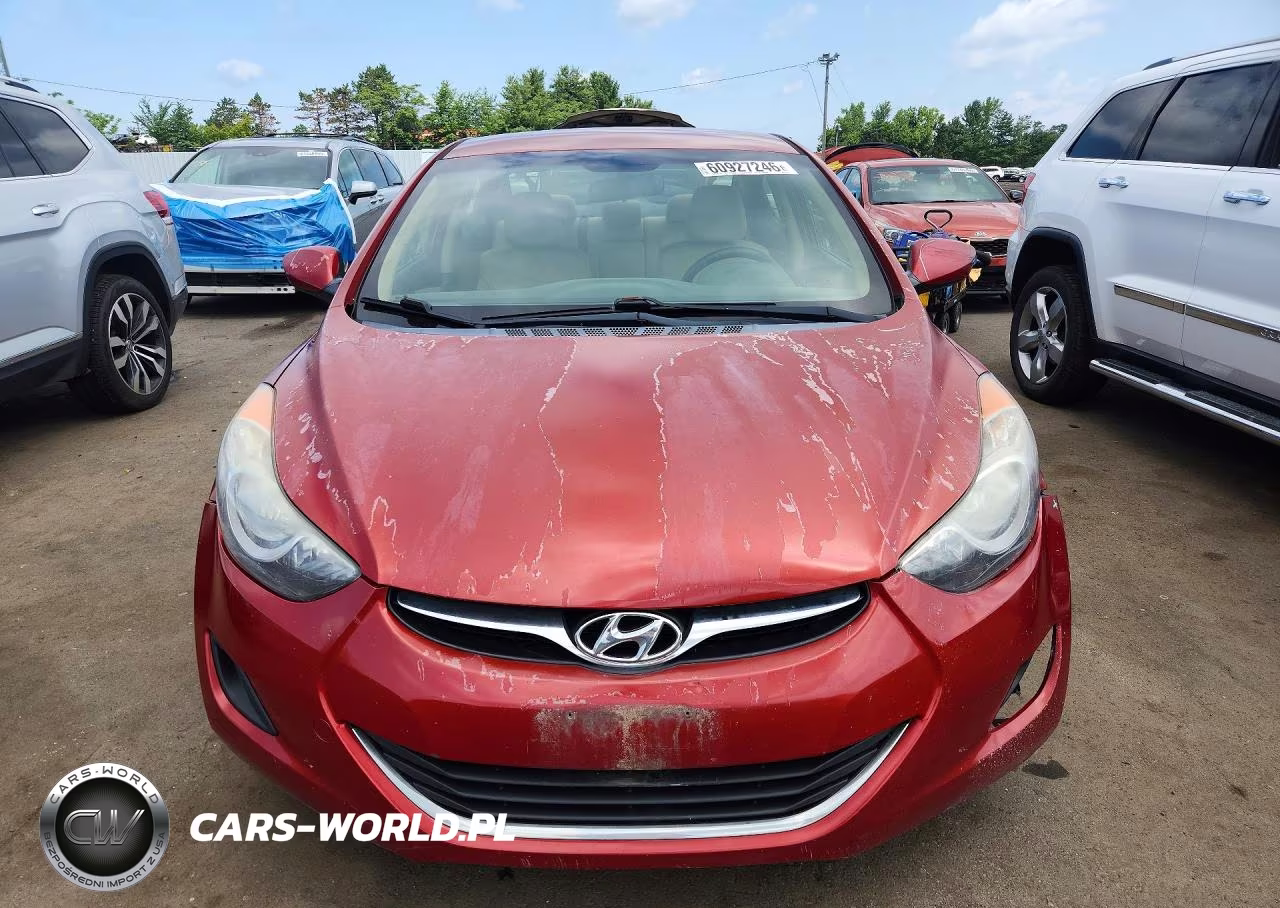 2011 Hyundai Elantra Gls VIN:KMHDH4AE0BU141766 - 5