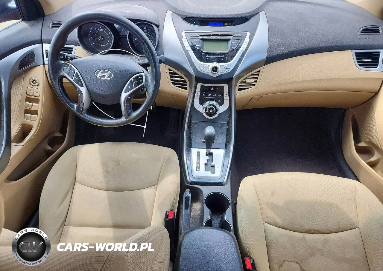 2011 Hyundai Elantra Gls VIN:KMHDH4AE0BU141766 - 8